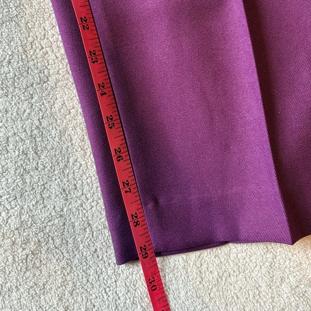 Vintage Haberdashery Plum Color Trousers, NWT. Sz 18 - Picture 7 of 10